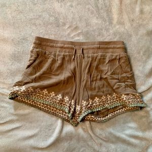 Comfy Olive Green Shorts